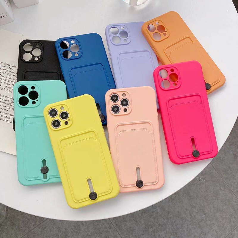Telefoonhoesje voor iPhone 17 Pro Max 16E 16 15 14 13 12 Mini 11 Pro Max Mode Portemonnee Kaarthouder Zachte TPU Telefoonhoesje
