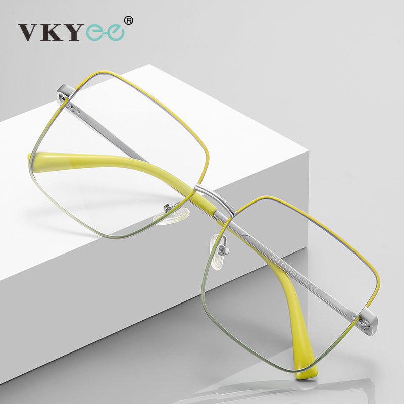 VICKY wysokiej jakości prostokątne okulary do czytania na receptę dla mężczyzn kobiety krótkowzroczność nadwzroczność blokujące niebieskie światło okulary optyczne3089
