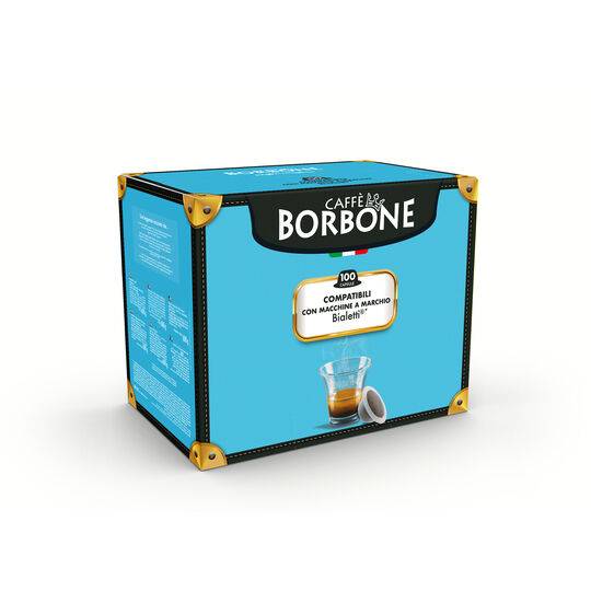 100 Capsule Caffè Borbone Compatibili con Macchine Bialetti