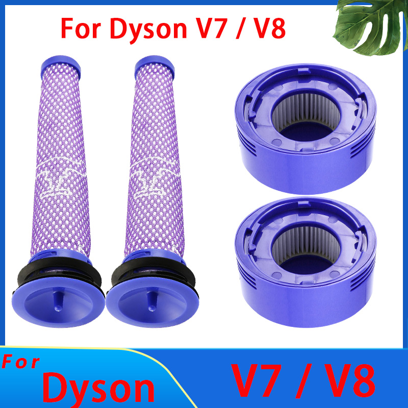 HEPA-фильтр для Dyson V8 V7, аксессуары, робот-пылесос, моющийся фильтр, запасные части