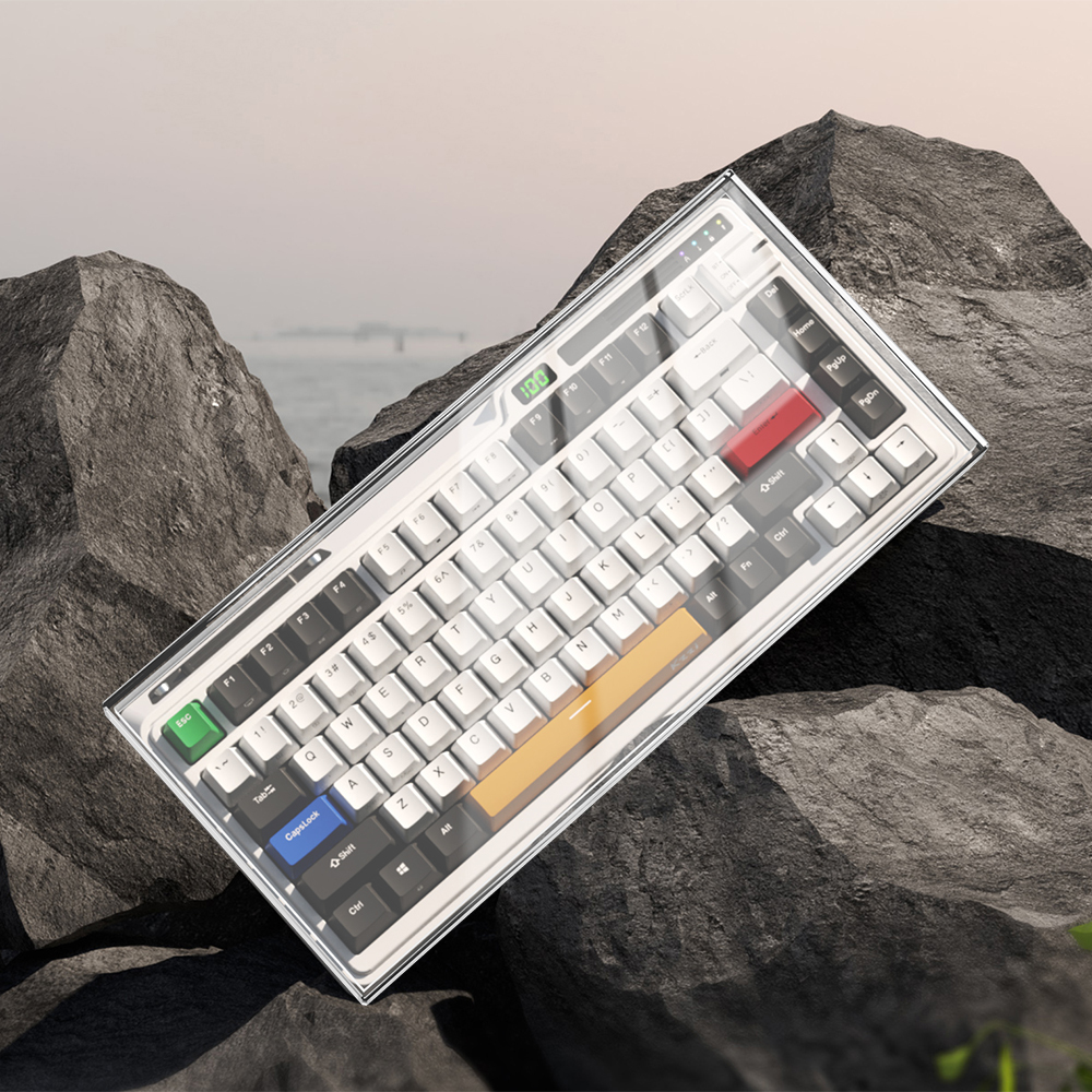 Acrylic Mechanical Keyboard Dust Cover New Mechanical Gaming Keyboard 104 Keys Mouse Protection Transparent Cover