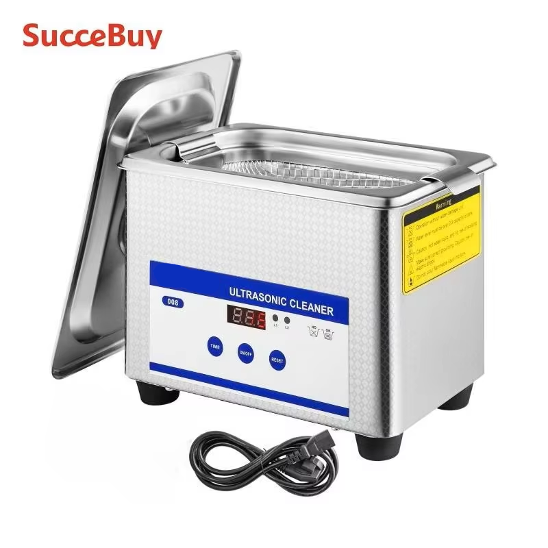 SucceBuy 800ml Limpador Ultrassônico Portátil Máquina de Limpeza de Lavadora 35W Mini Lave-Platos Ultrassom Banho Sonic Eletrodoméstico