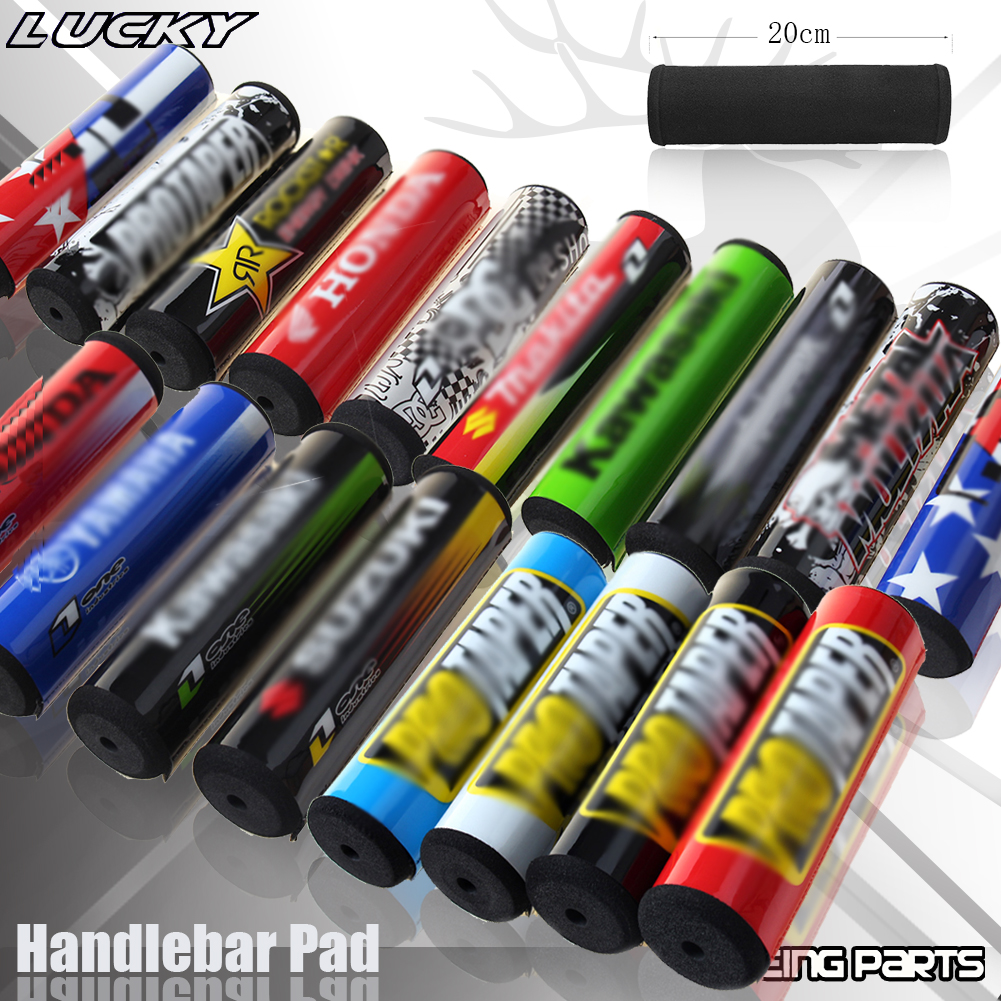 Motorcycle Pro Taper 200mm Round Handlebar Pad 7/8" For Honda Kawasaki Suzuki Yamaha CRF CR YZF YZ WR KX KXF KLX RMZ DMZ Parts