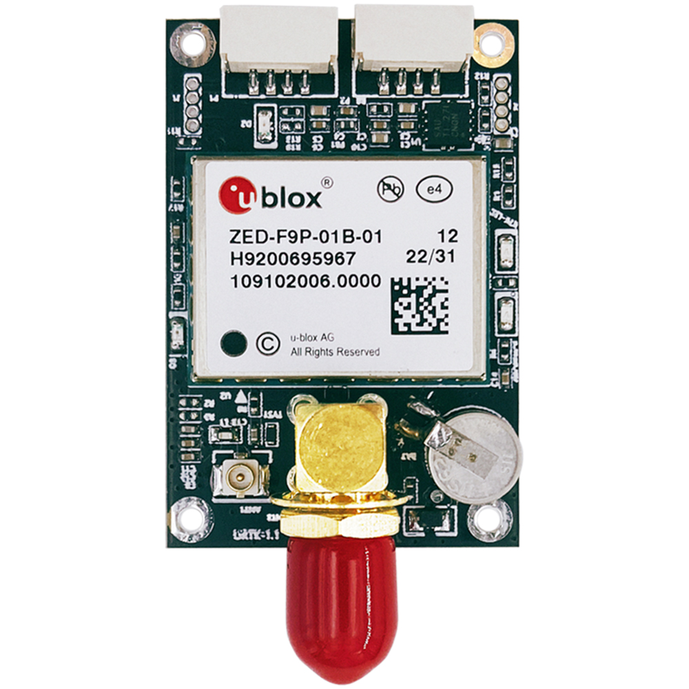 Módulo gps ZED-F9P ZED-F9P-01B-01 RTK Placa receptora GNSS/GPS de alta precisión con placa de desarrollo de placa S MA y USB GNSS