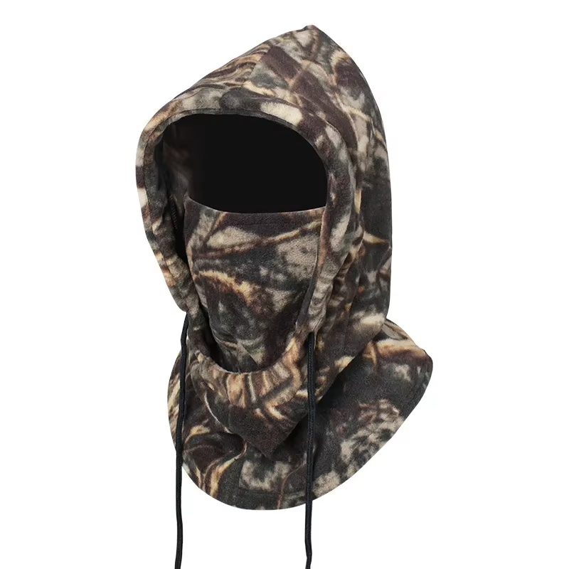 Balaclava de Fleece Quente para Homens e Mulheres, Máscara Facial de Inverno, Aquecedor de Pescoço, Capuz, Touca Térmica à Prova de Vento, Bandana