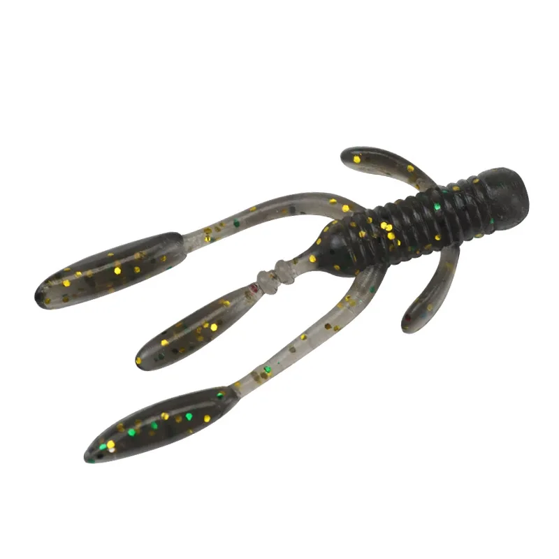 Mukun 10pcs tpe mini weiche Angel köder 0,4g 40mm Wobbler künstlicher Köder Silikon Swimbait Jigging Angel gerät