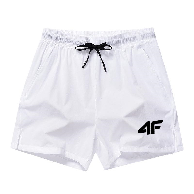 Neue Herren-Sportshorts aus Eisseide für den Sommer, schnelltrocknend, für Training, Laufen, Strandshorts für kurze Aufenthalte.