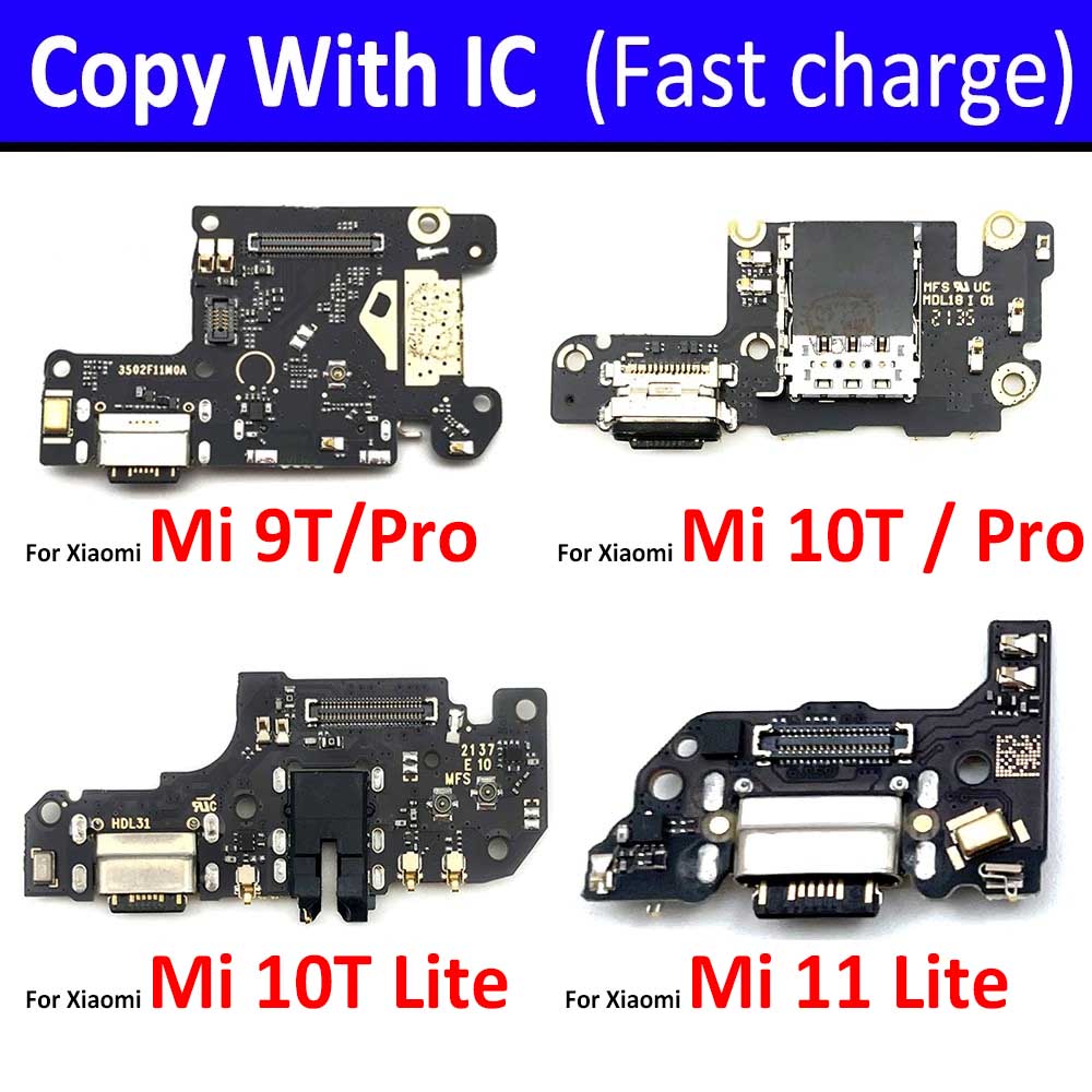 Dock Connector USB Charger Charging Port Flex Cable Board For Xiaomi Mi 10T 9T 10 11T Pro Mi10T 12T Pro Mi 11 A1 A2 Lite 8 9 SE