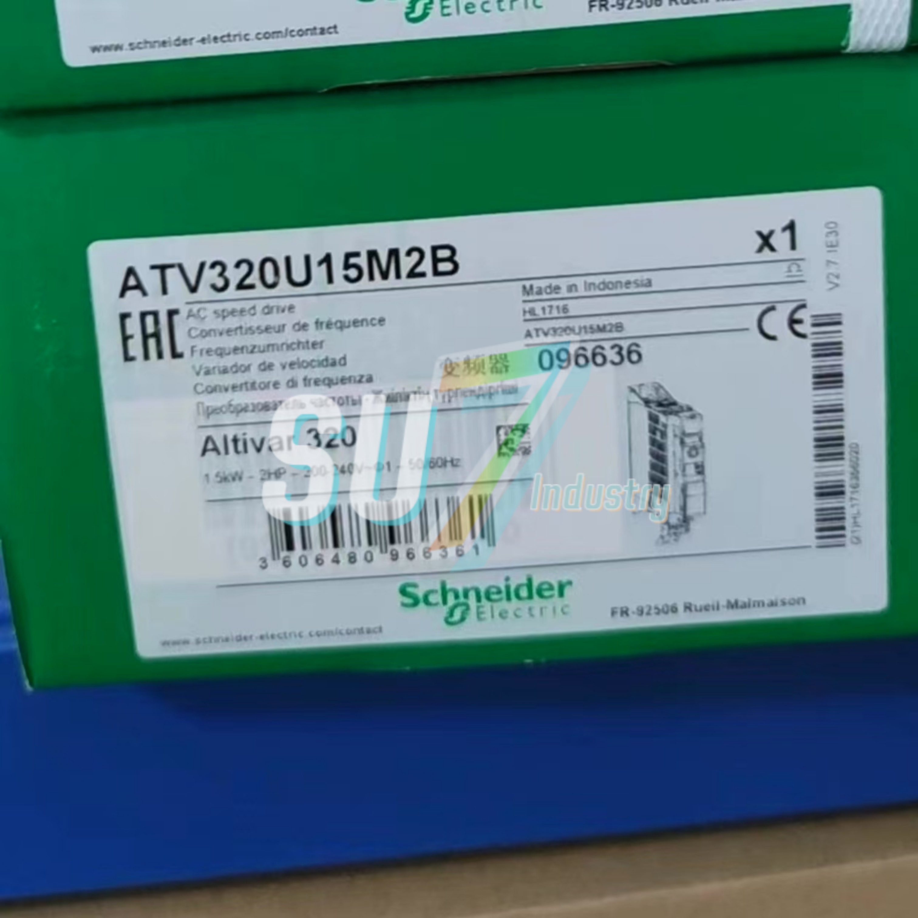 ATV320U11N4C ATV320U15M2B Inversor nuevo original