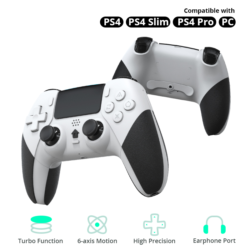 PS4 컨트롤러 게임패드용 블루투스 무선 컨트롤러, PC 조이스틱, PS4, PS4 프로, PS4 슬림 게임 콘솔