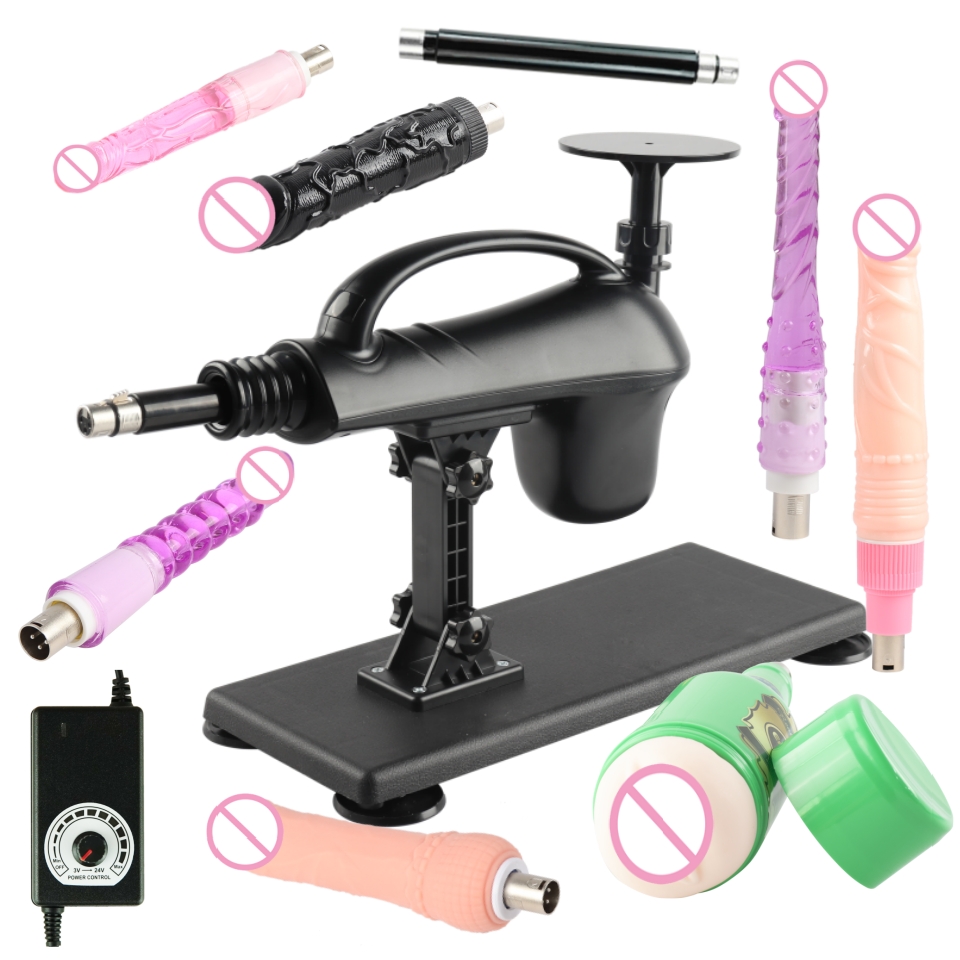 FREDORCH Adult Masturbation Machine With Kinds of Dildo Sex Toys Adjustable Speed Angle Vibrator for Couple Singles Sex Machine