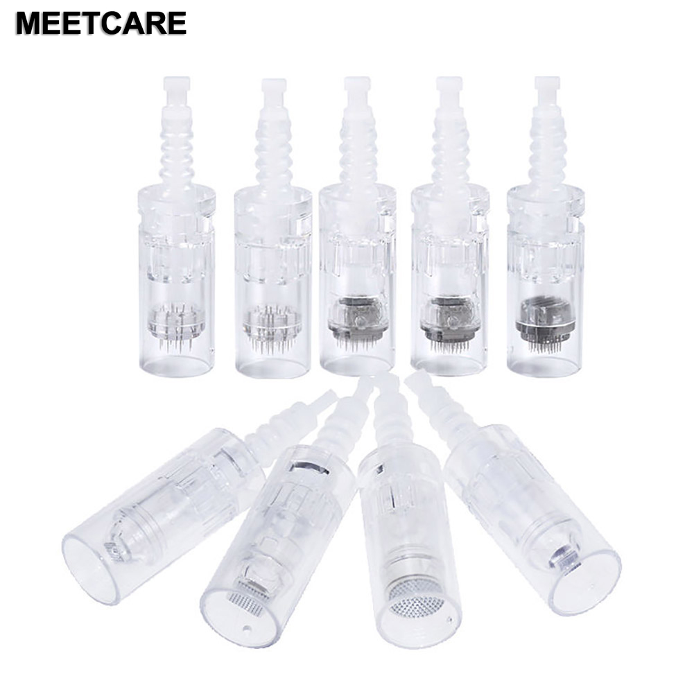 Bajonet Derma Pen Cartridge Naald 9/12/24/36/42/Nano Dermapen Naalden voor Dr Pen M7 M5 N2 E30 A10 Microneedle Vervanging Tip