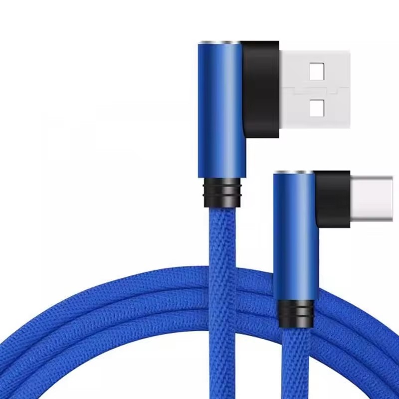0.35m 1m 2m 3m 90 ° elbow USB Type C Cable For Xiaomi 6 8 HUAWEI Honor 9 10 Samsung S8 S9 Oneplus5 ZUK Z2 Z3 LG G5 G6 USB-C Line