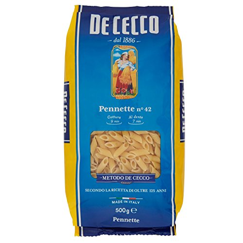 De Cecco Pasta 500 Pennette-[Pack of 24]