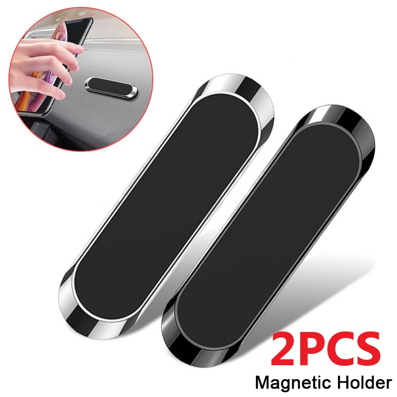 Soporte magnético para teléfono de coche, soporte magnético para teléfono móvil, GPS, para iPhone, Xiaomi, MI, Samsung, LG, 2 uds.