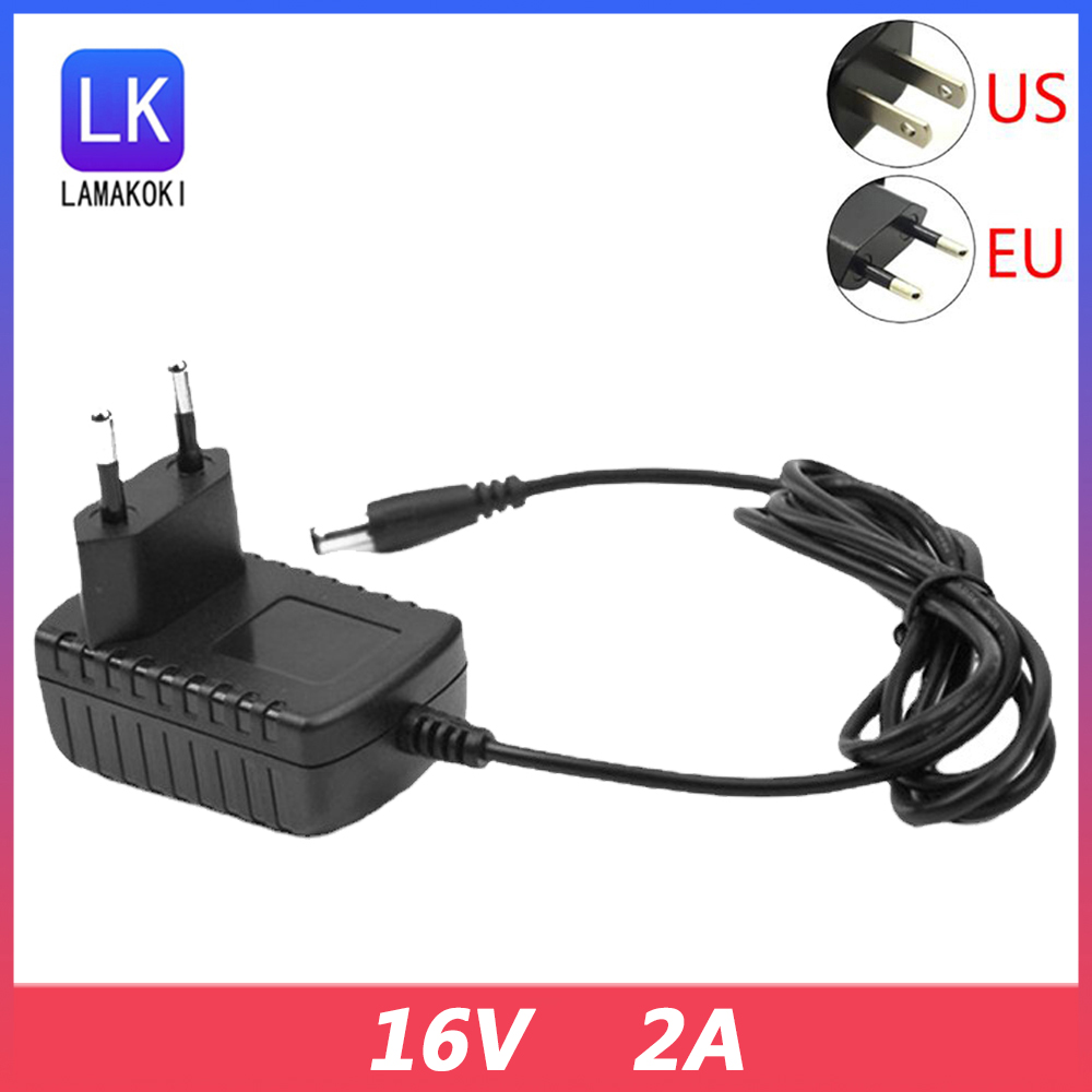 Zasilacz 16V 2A 1A 1.5A, kabel zasilający 16V 2000mA, ładowarka 32W, transformator z interfejsem 5.5mm.