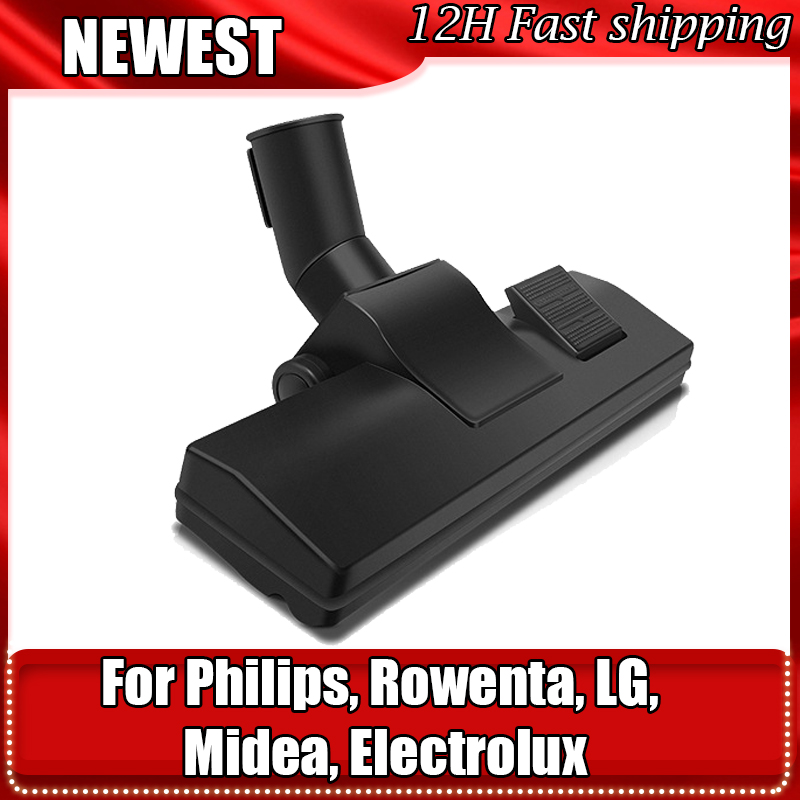 Щетка для твердого пола для пылесоса Philips, Rowenta, LG, Midea, Electrolux, детали всасывающей головки, щетка для ковров, 32 мм и 35 мм