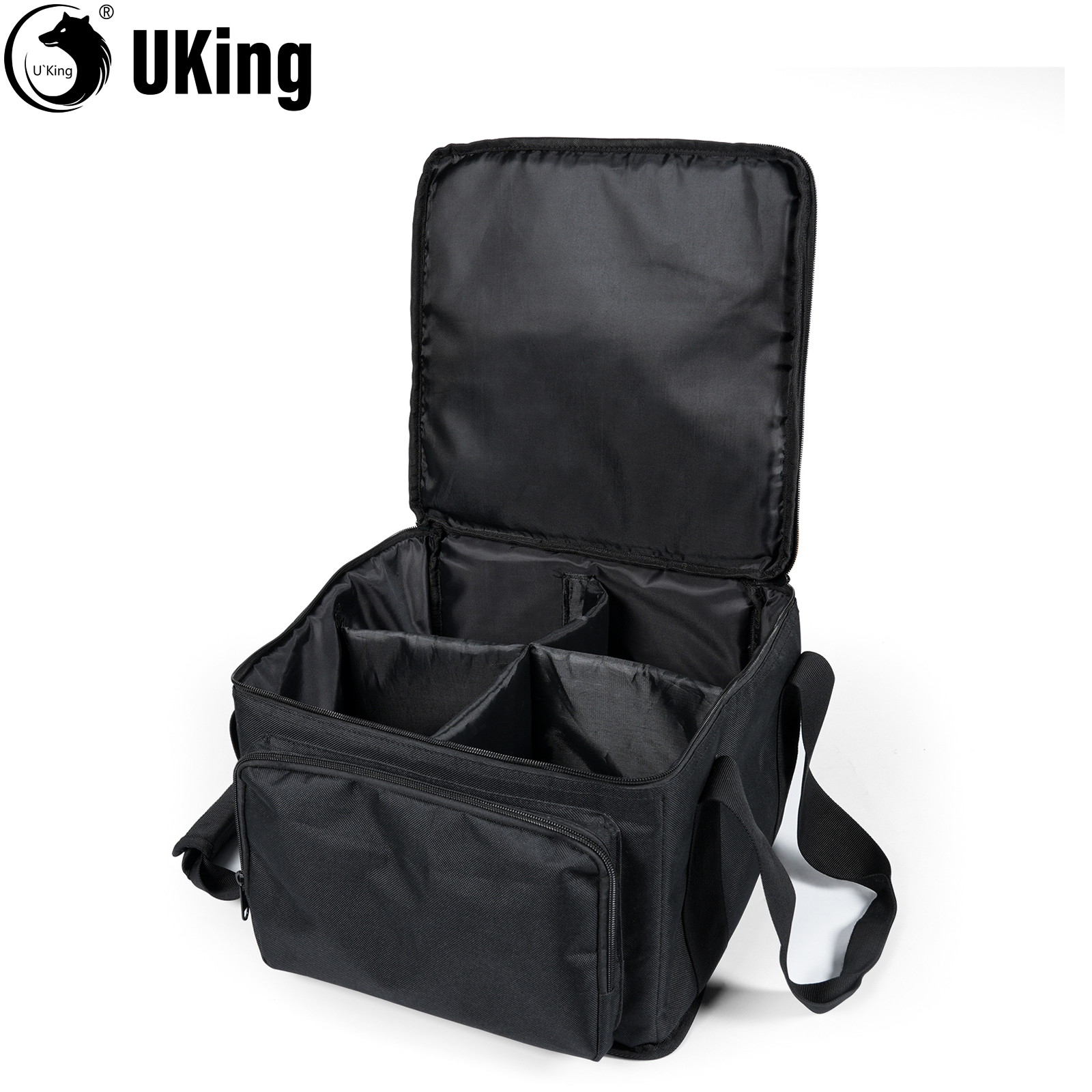 U'King Par sac léger 600D étanche PVC + doublure 210D sac Portable pour Par Light DJ sac d'éclairage de scène