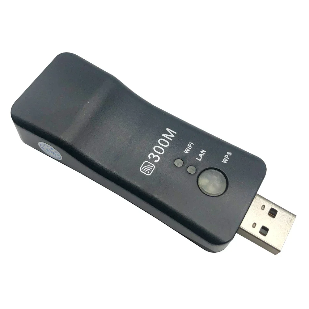 Repetidor inalámbrico Wifi de TV inteligente USB de 300Mbps para Samsung Sony LG adaptador de TV palos de TV repetidor de red Ethernet