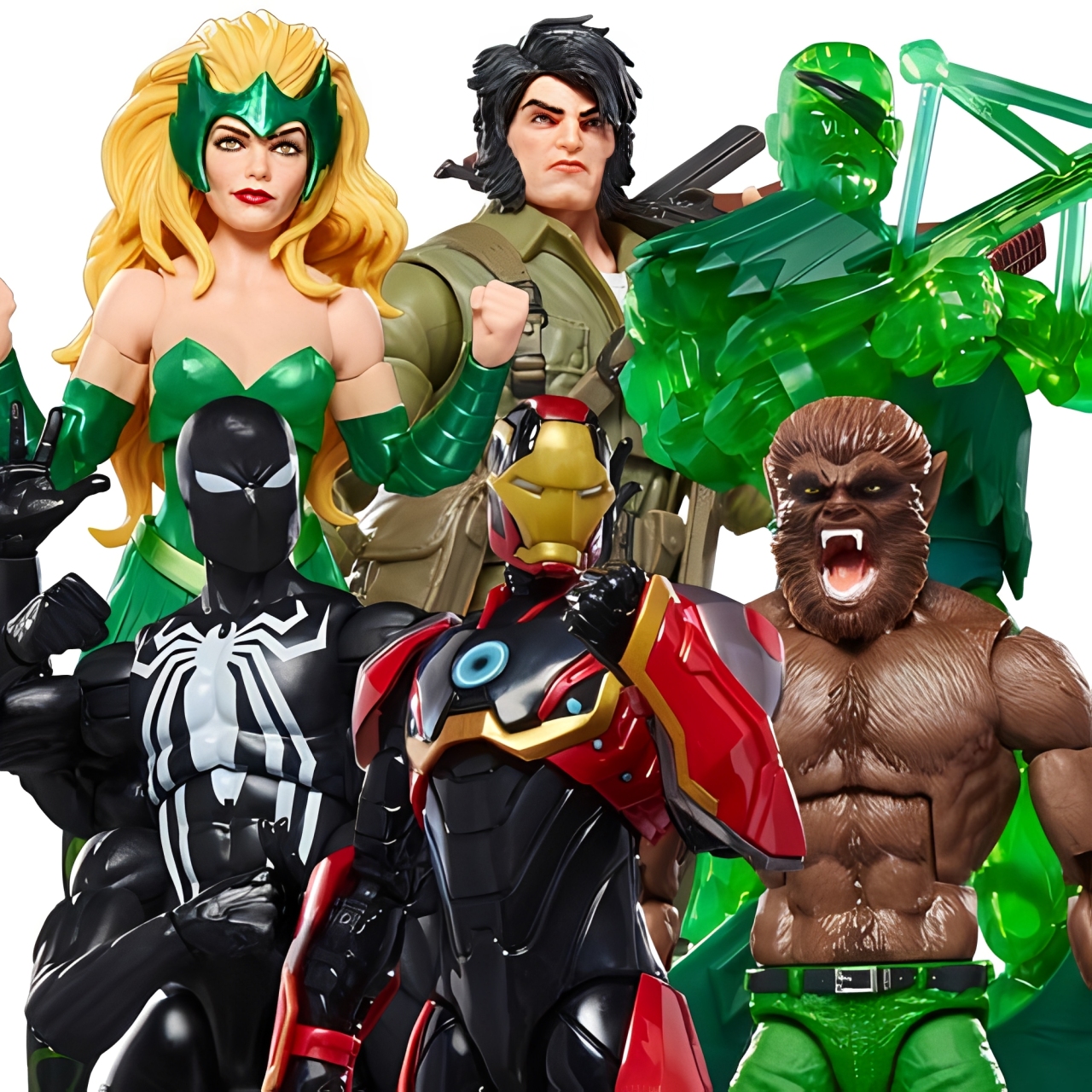 Marvel Legends Enchantress WWII Logan Wolverine Phantom Rider Warbow Ironman Werewolf Executioner Wave 6-Zoll lose Actionfigur
