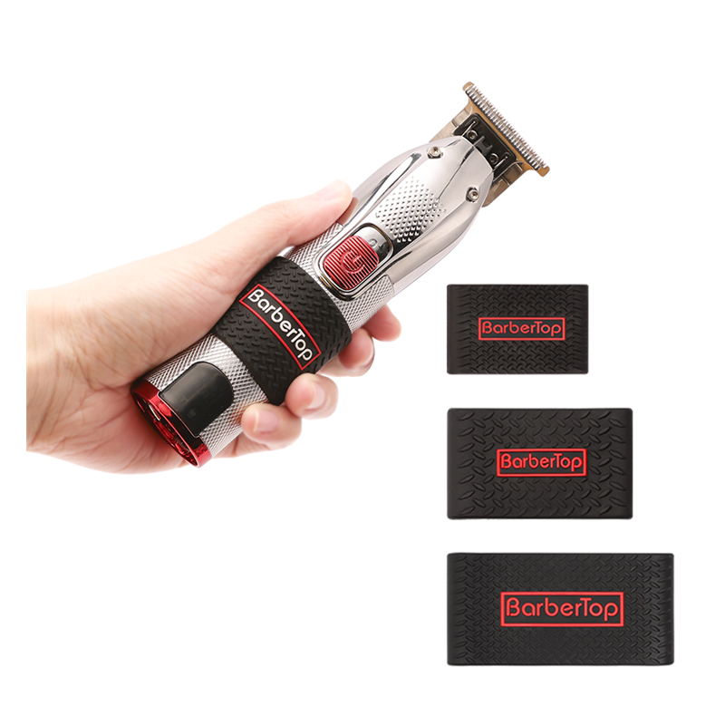 Bandas de agarre para cortadora profesional, funda de goma para peluquero, accesorios para cortadora eléctrica de silicona, herramienta de peluquería