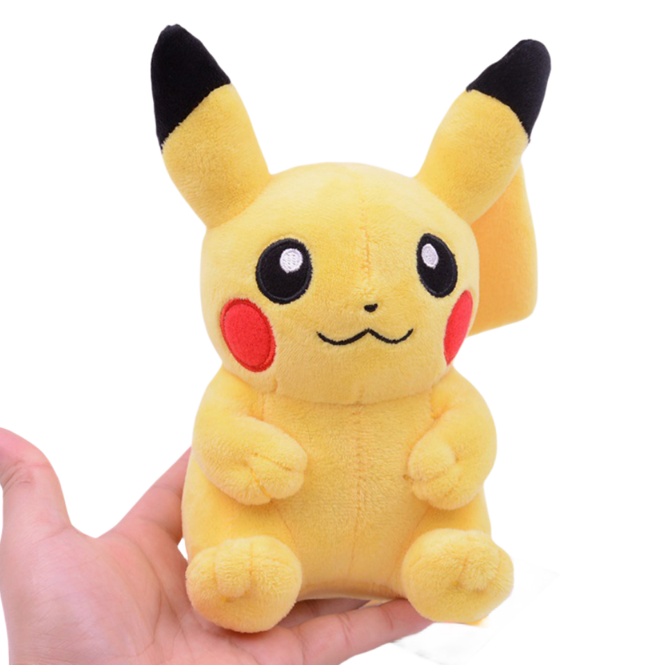 20CM Pikachu pluszowa lalka Pokemon pluszowa zabawka uroczy kreskówkowy zwierzę Peluche prezent dla dzieci