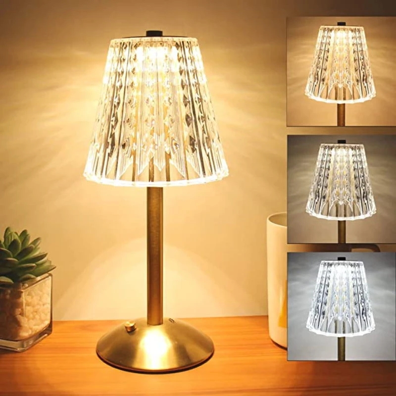 Bar toque candeeiro de mesa recarregável sem fio lâmpada portátil quarto luz da noite led decoração luzes para café hotel restaurante