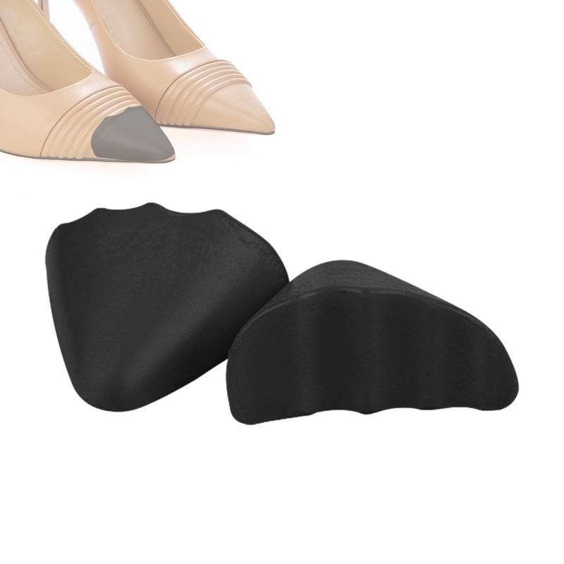Zehenfüller für Schuhe, verdickter Schuhfüller aus weichem PU-Schaum, 1 Paar Zeheneinsätze, bequemer, verschleißfester Schuhfüller für Freizeitschuhe
