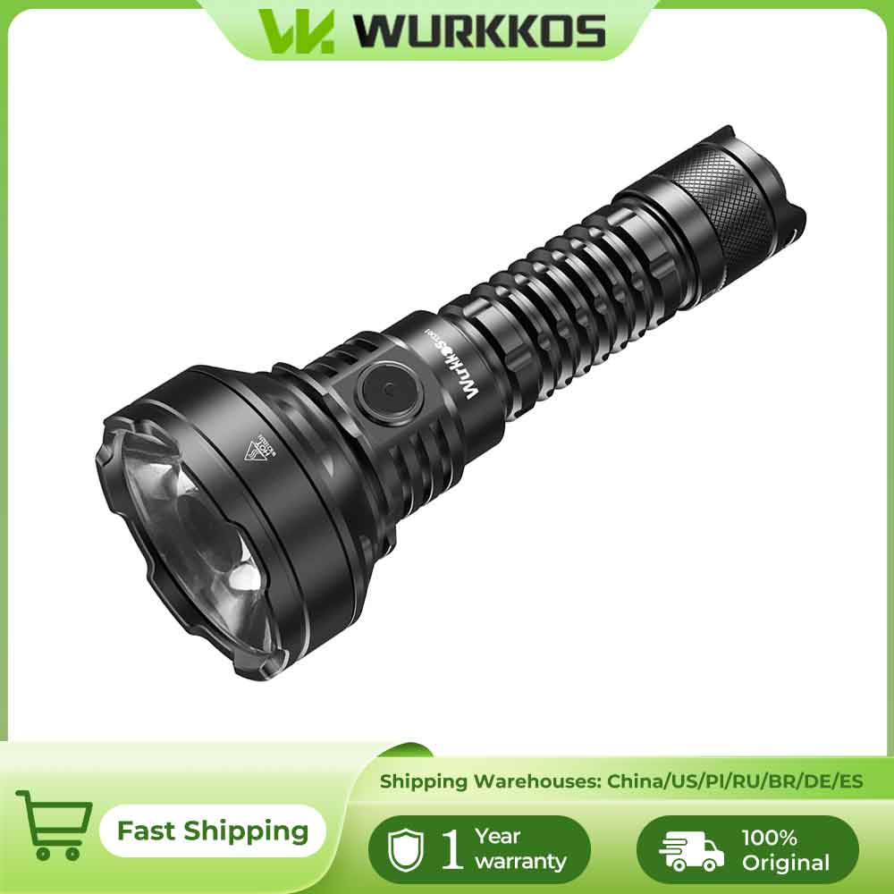 Тактический фонарь Wurkkos TD01C с USB-зарядкой, 1800 люмен, сверхдальний свет, идеально подходит для рыбалки на открытом воздухе, с выносной кнопкой управления, светодиодный фонарь.