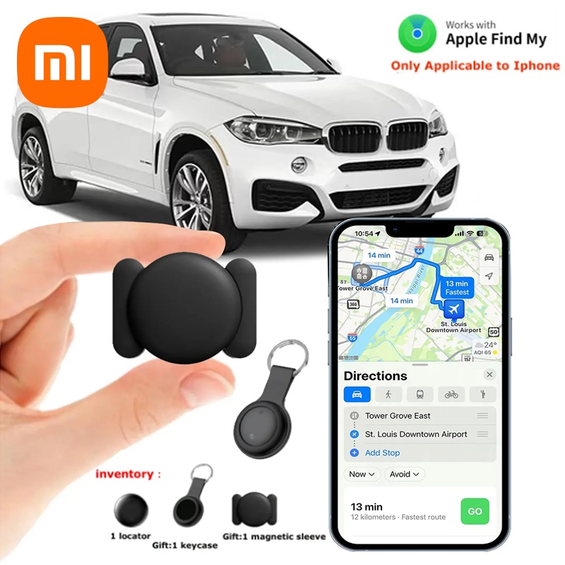 Xiaomi GPS-локатор, кошелек для домашних животных, чемодан, автомобиль, трек глобального позиционирования, для пожилых детей, анти-потерянный искатель для iPhone Find My