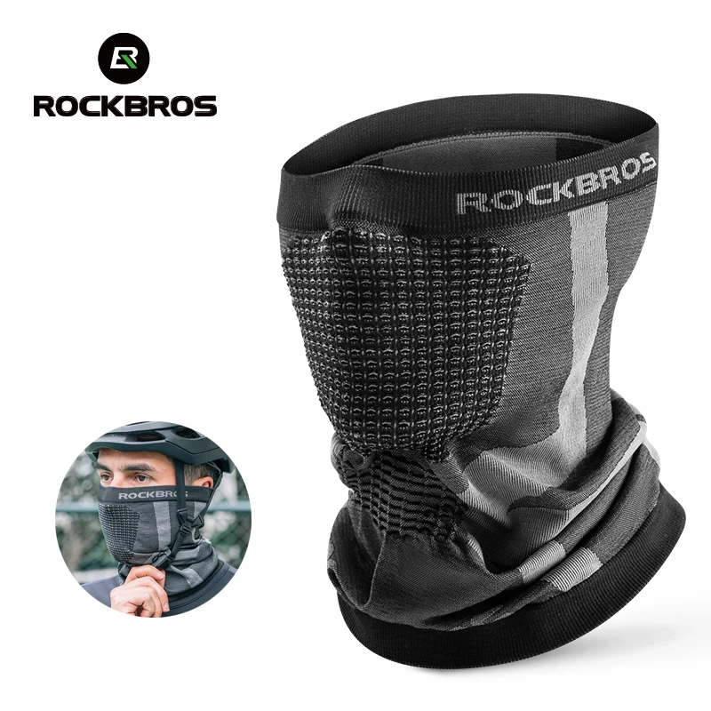 ROCKBROS Masker Sepeda Masker Wajah Penuh Balaclava Bernapas Perlindungan UV Matahari Syal Olahraga Bersepeda Anti Angin Masker Setengah Wajah Motor