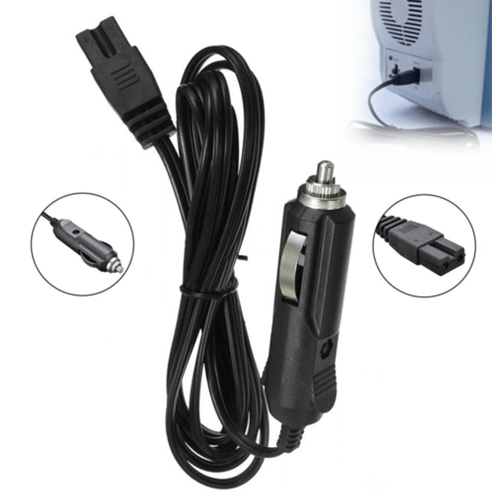 2-Pin DC 12V Lood Kabel Plug Draad Oplader Voor Auto Koeler Cool Box Mini Koelkast Auto koelkast Sigarettenaansteker