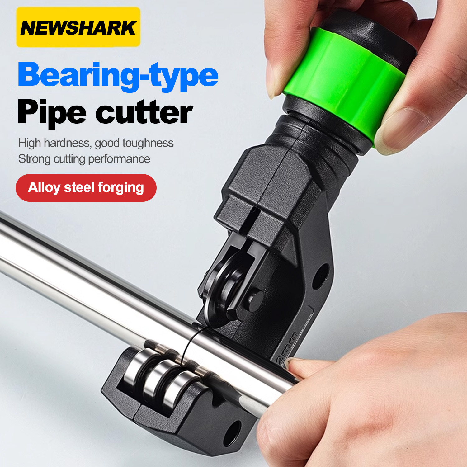 Herramienta de corte de tubos Manual multifuncional, cortador de tubos de acero inoxidable con rodamiento de rodillos cónicos especiales para cortar cobre