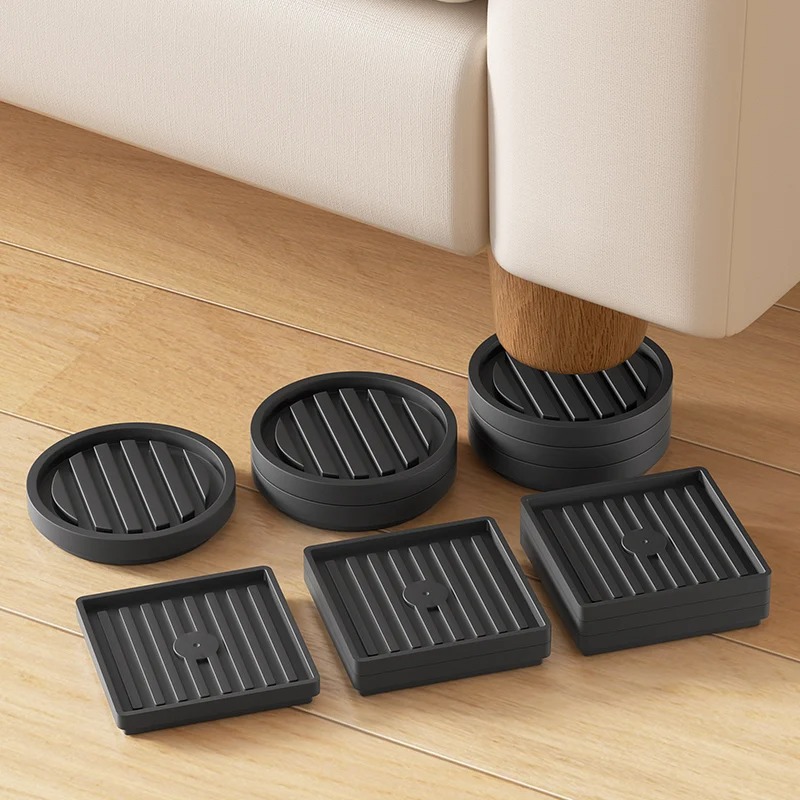 Furniture Height-Increasing Pads, Non-Slip, Wear-Resistant, and Scratch-Resistant, Suitable for Sofas, Coffee Tables, Beds, Tabletops, and Cabinet Legs