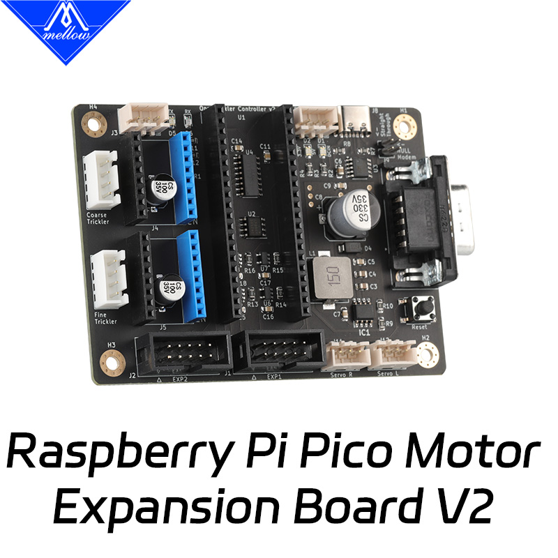 Carte d'extension de moteur Raspberry Pi Pico V2 pour pièces d'imprimante 3D OpenTrickler par Eamars Design