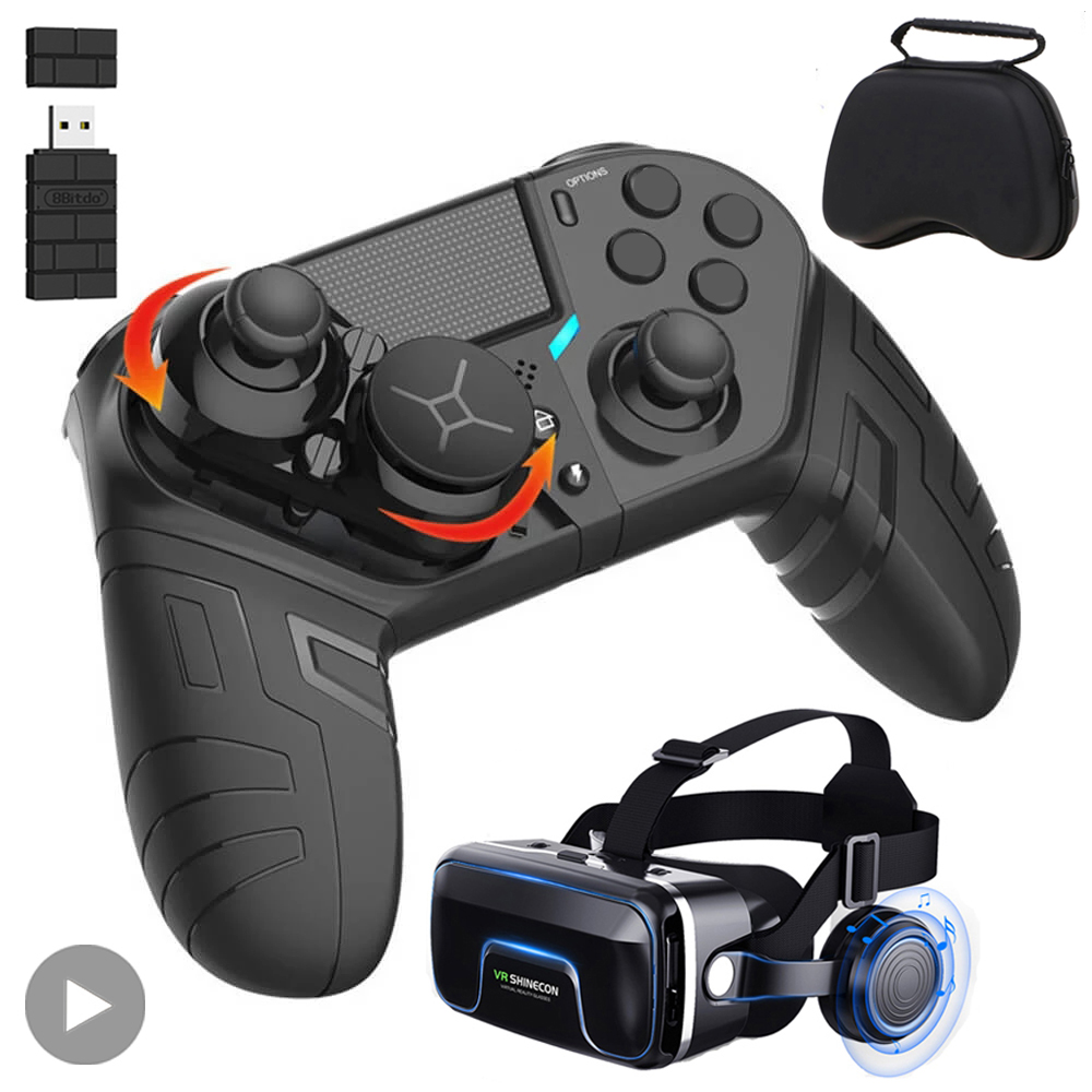 Contrôle pour PS4 PS3 PS Playstation 4 3 PC téléphone portable Android contrôleur sans fil Mobile Bluetooth manette de jeu Joystick déclencheur de jeu