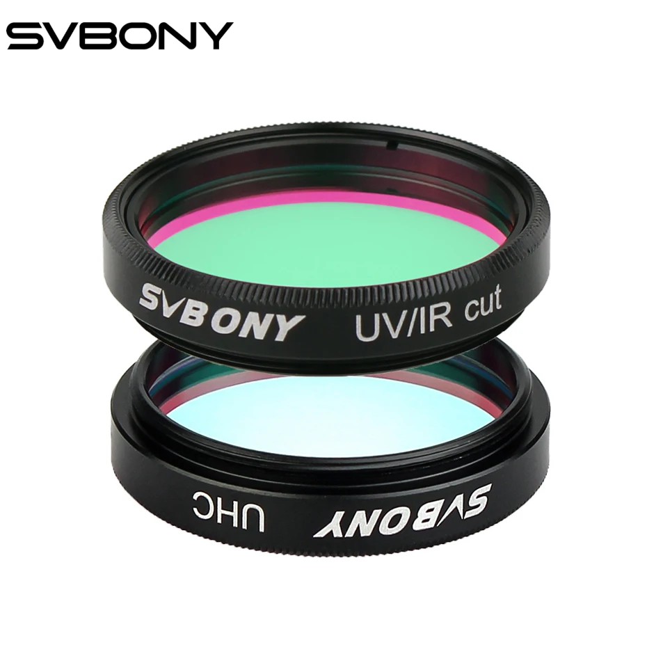 Svbony 1,25 '' UHC / UV-IR Eliminacja filtrów światła do obserwacji okularu teleskopu astronomicznego w głębokim kosmosie