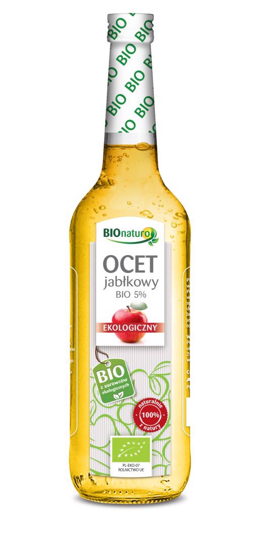 PolBioEco Ocet jabłkowy 5 % 700 ml