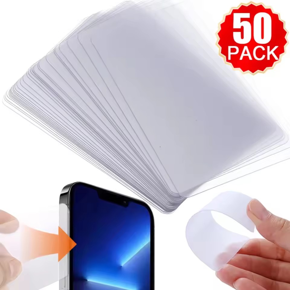 1-50PCS Kunststoff Karte Telefon Bildschirm Opener Ultra Dünne Flexible Hebeln Entfernung Werkzeug Klare Reparatur Werkzeuge für mobile Tablet LCD Bildschirm