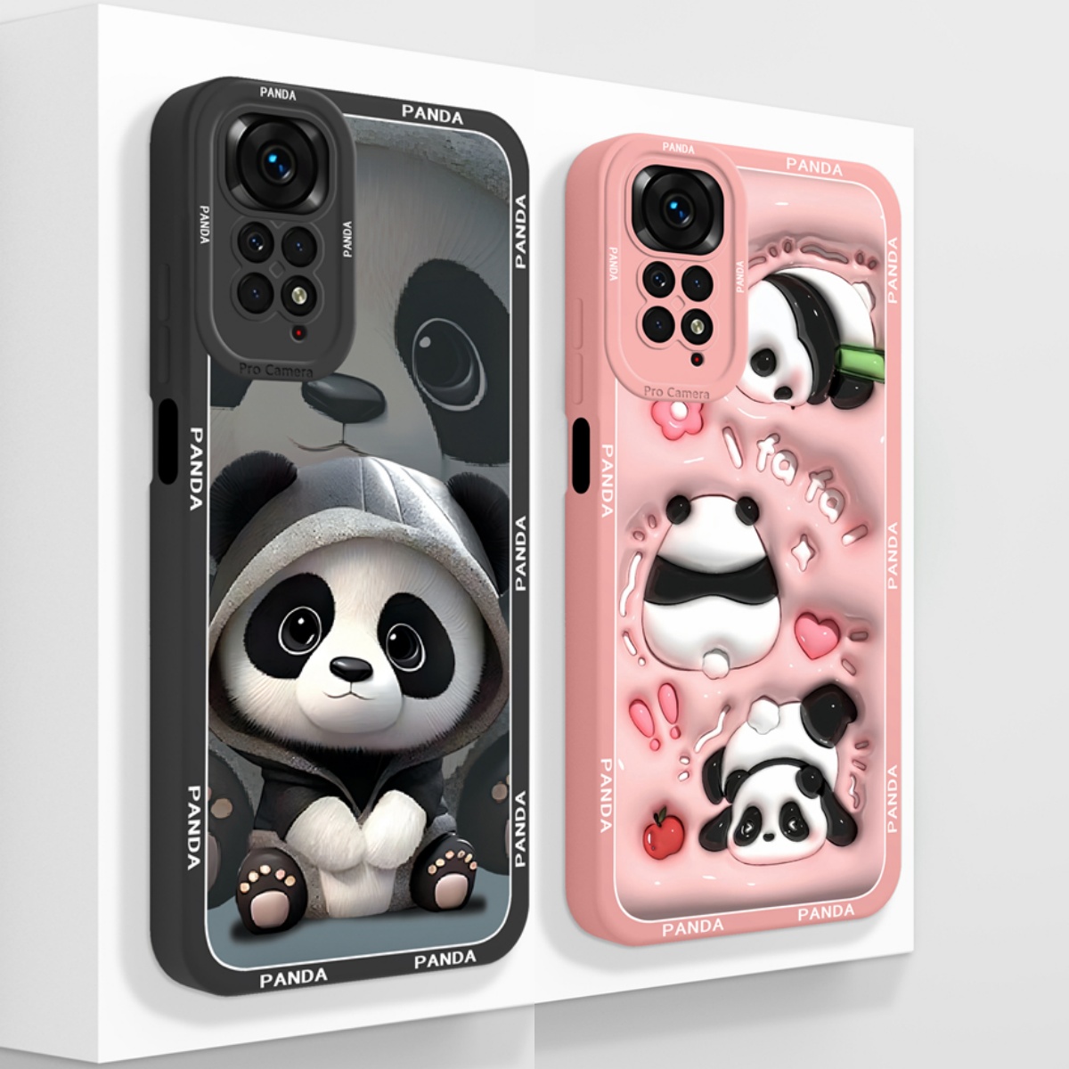 Para Redmi Note 11 Pro Plus funda lindo Panda suave silicona líquida divertida carcasa de teléfono para Xiaomi Redmi Note11 11Pro + CP contraportada