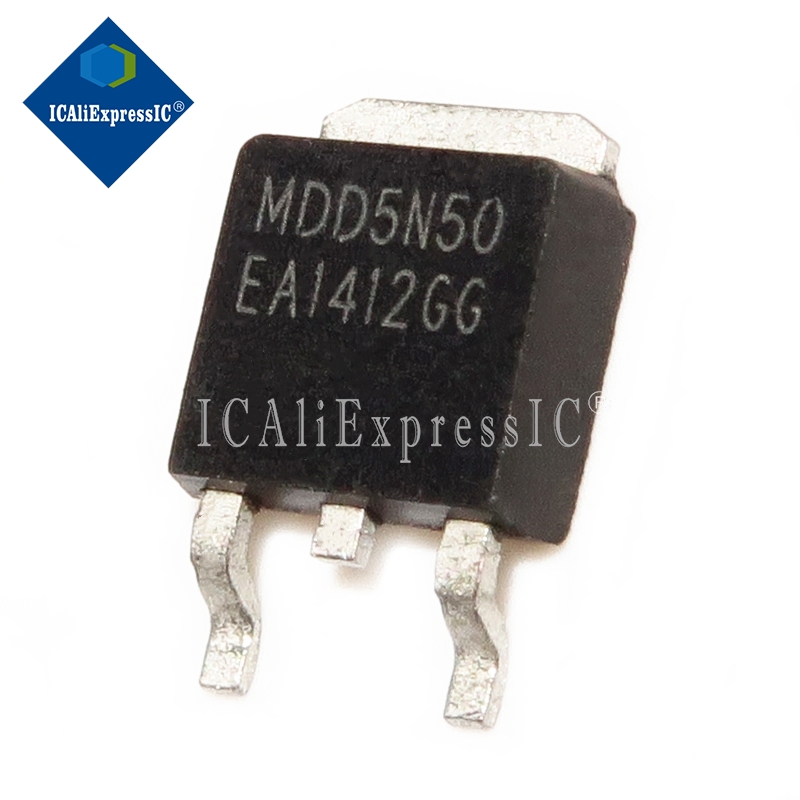 MDD5N50 5N50 TO-252, 10 Pièces/Lot
