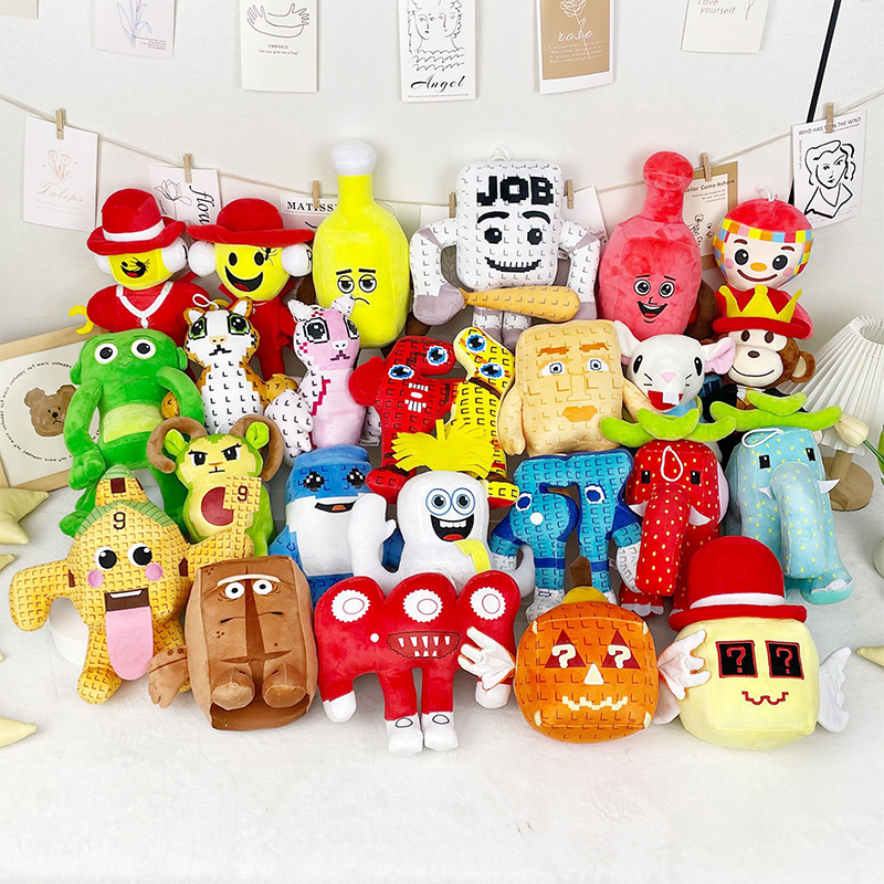 Steal a Brainrot Game Plush Doll Toy Cartoon Cute Soft  Room Decoration Plush Doll Toy For Kid Gift Christmas
