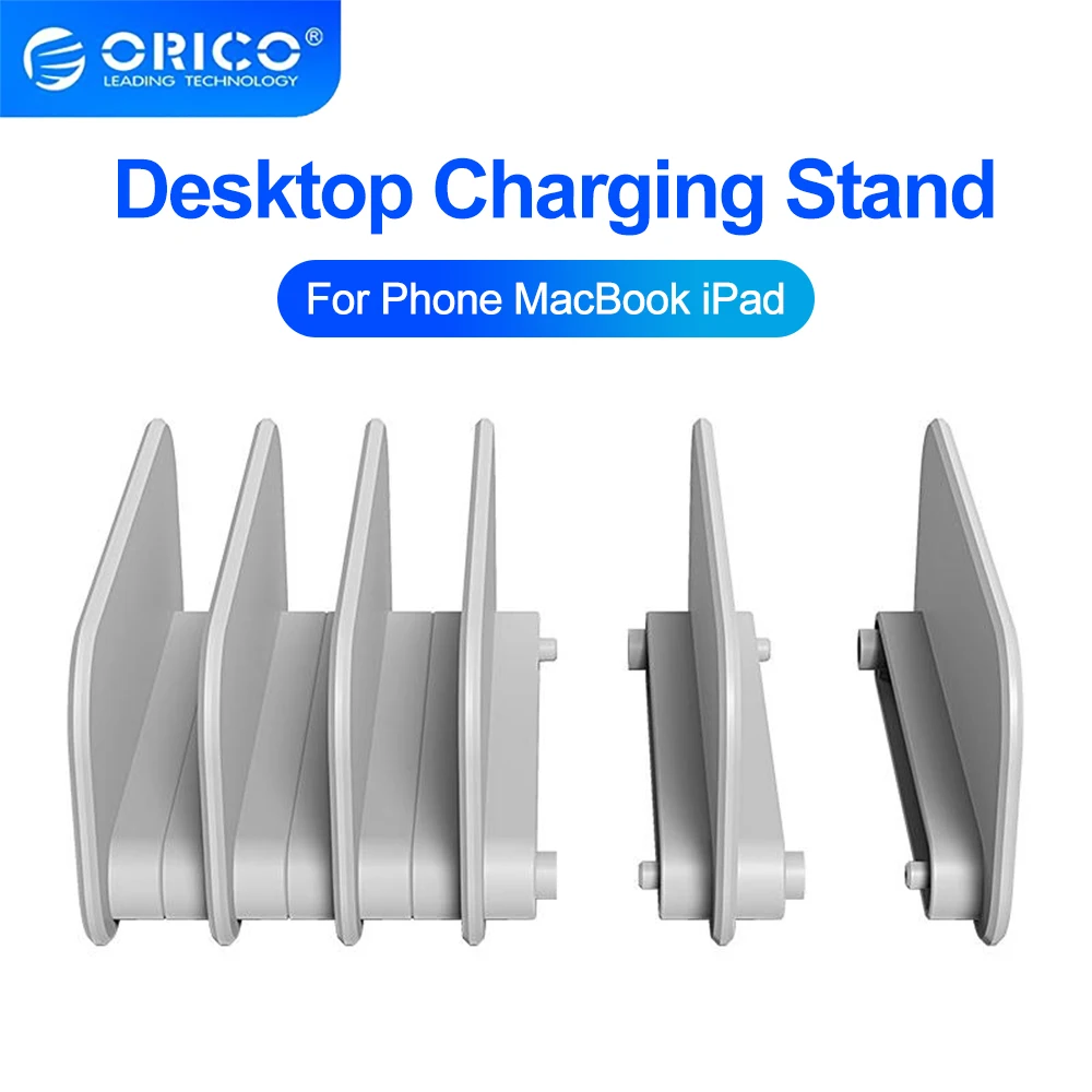 ORICO Universele desktop-houder voor mobiele telefoons Standhouder Desktop-oplaadbeugel voor IPhone15 Mobiele telefoon Tablet PC E-reader