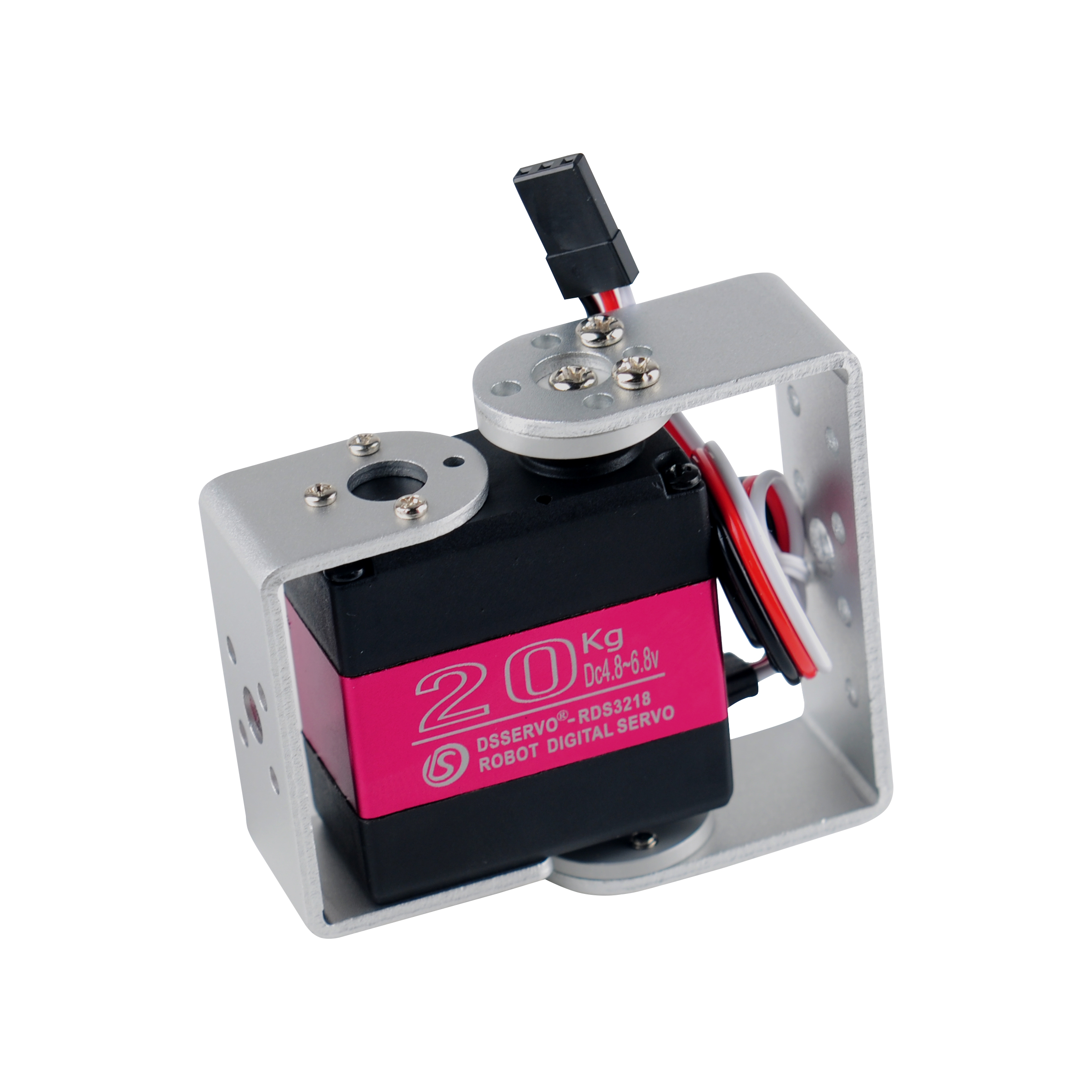 Servo Numérique à Arbre pour Touriste, Engrenage Entièrement en Métal pour Robot, Résistant à Couple ÉWer, IP66, RDS3218, 20kg, 180 / 270