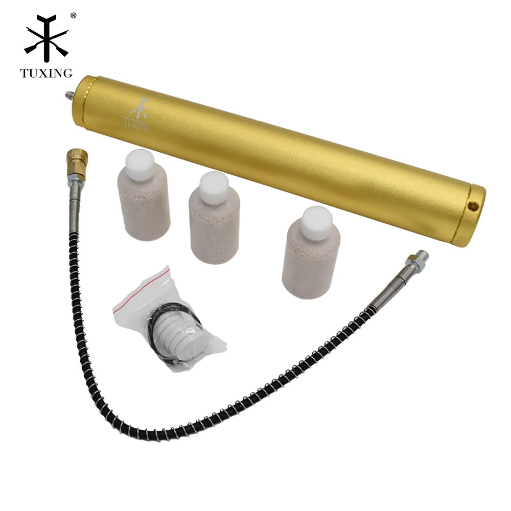 Tuxing 4500psi 300bar Moleculaire Zeef Olie Water Compressor Filter Separator Voor Hoge Druk Compressor L 350Mm * Od 49Mm * Id 36Mm