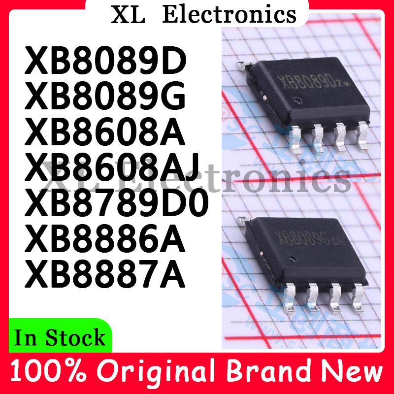 5 unids/lote XB8089D XB8089G XB8608A XB8608AJ XB8789D0 XB8886A XB8887A nuevo Original