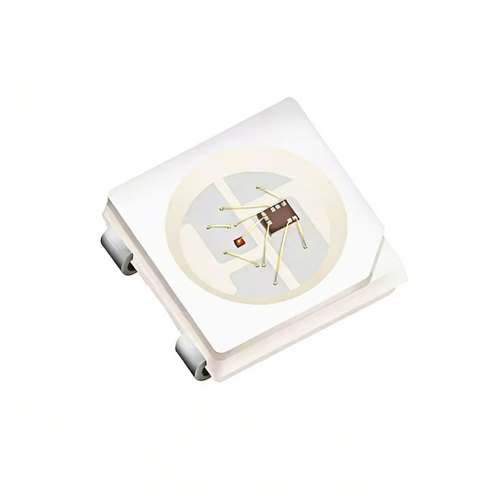 20-1000PCS WS2812B 5050 RGB LED Chip WS2812 Individually Addressable Pixels Chip WS2811 IC Built-in White PCB DC5V