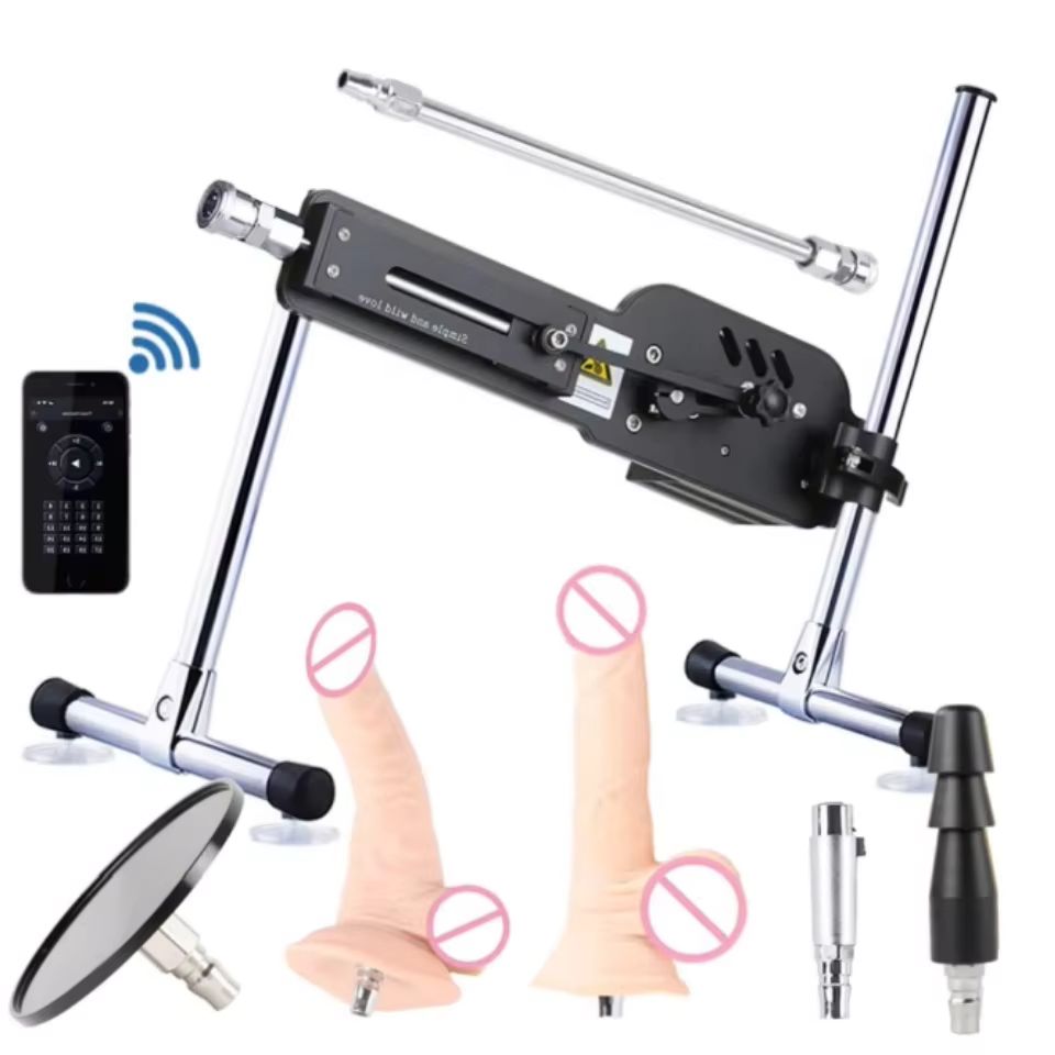 GROTE UITVERKOOP FREDORCH Sex Machine voor vrouwen Draadloze bediening/APP 70W Krachtige automatische liefdesmachine 3-9cm seksspeeltjes