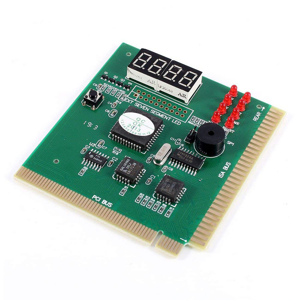 AK PCI и ISA тестер материнской платы, диагностический дисплей, 4-значный ПК, компьютер, материнская плата, отладка, анализатор почтовых карт