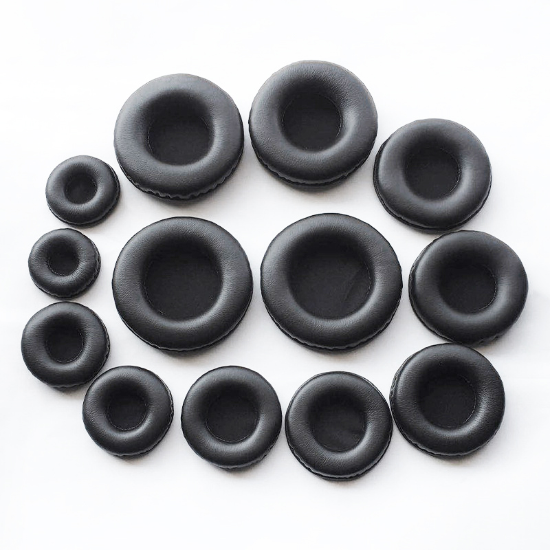 Ear Pads For Headphones Covers Sponge Leather Foam  Cushion 40mm 50mm 55mm 60mm 65mm 70mm 75mm 80mm 85mm 90 95 100 105mm 110mm